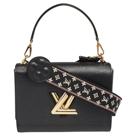 louis vuitton black epi leather twist mm bag|Louis Vuitton epi riviera bag.